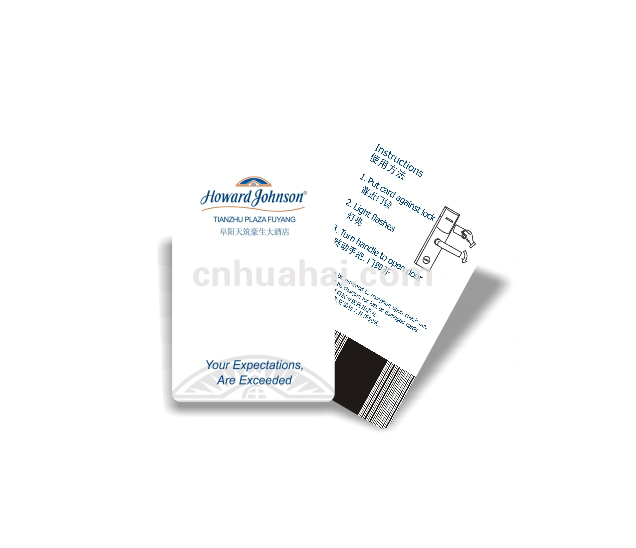T5577 hotel room card